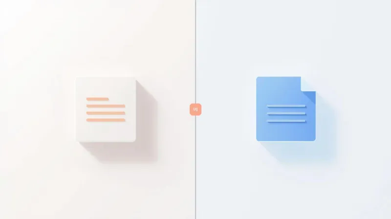 Split screen showing Classic Editor on one side and block editor grid on the other representing different WordPress editing approaches