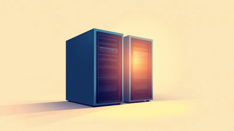 Self-healing cloud infrastructure with failing server fading while backup server automatically activates