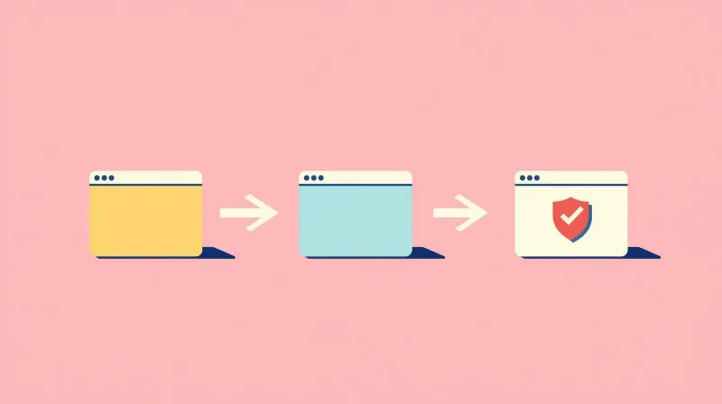 Website evolution from basic static page to dynamic site to security-protected modern web application