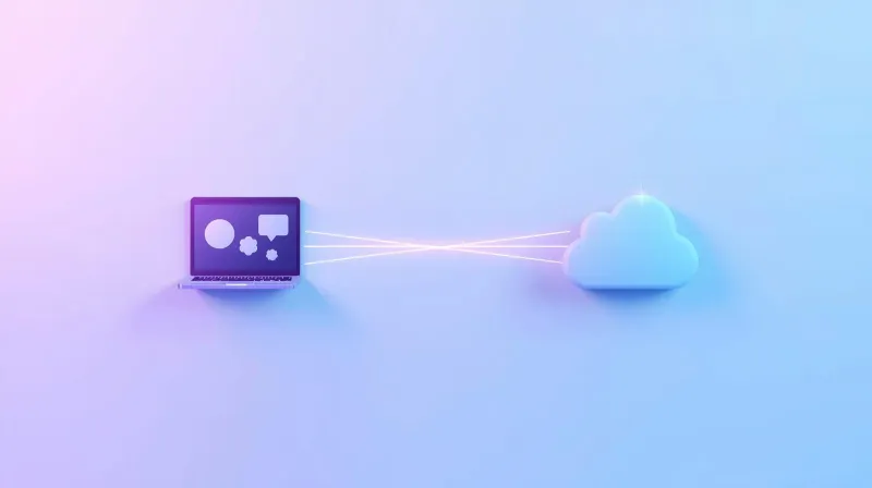 WordPress website connecting to external email marketing platform through integration layer