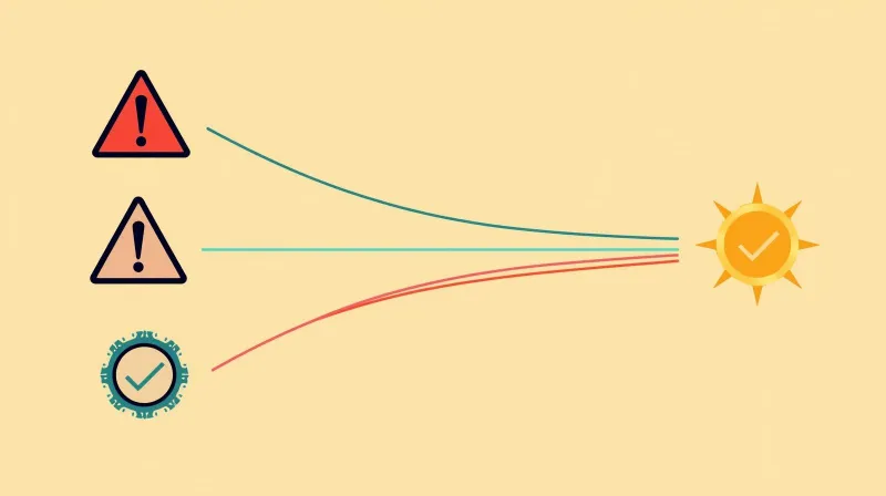 Different WordPress error symptoms each leading to a specific solution path
